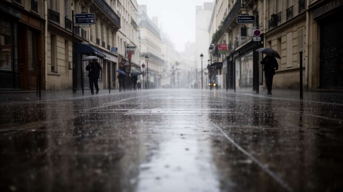 Capturez l'ambiance pluvieuse