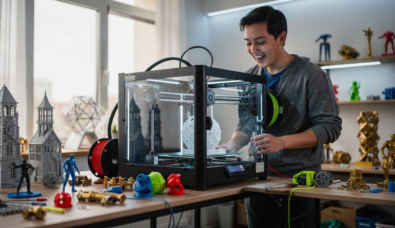 Les meilleures imprimantes 3D filament en 2025