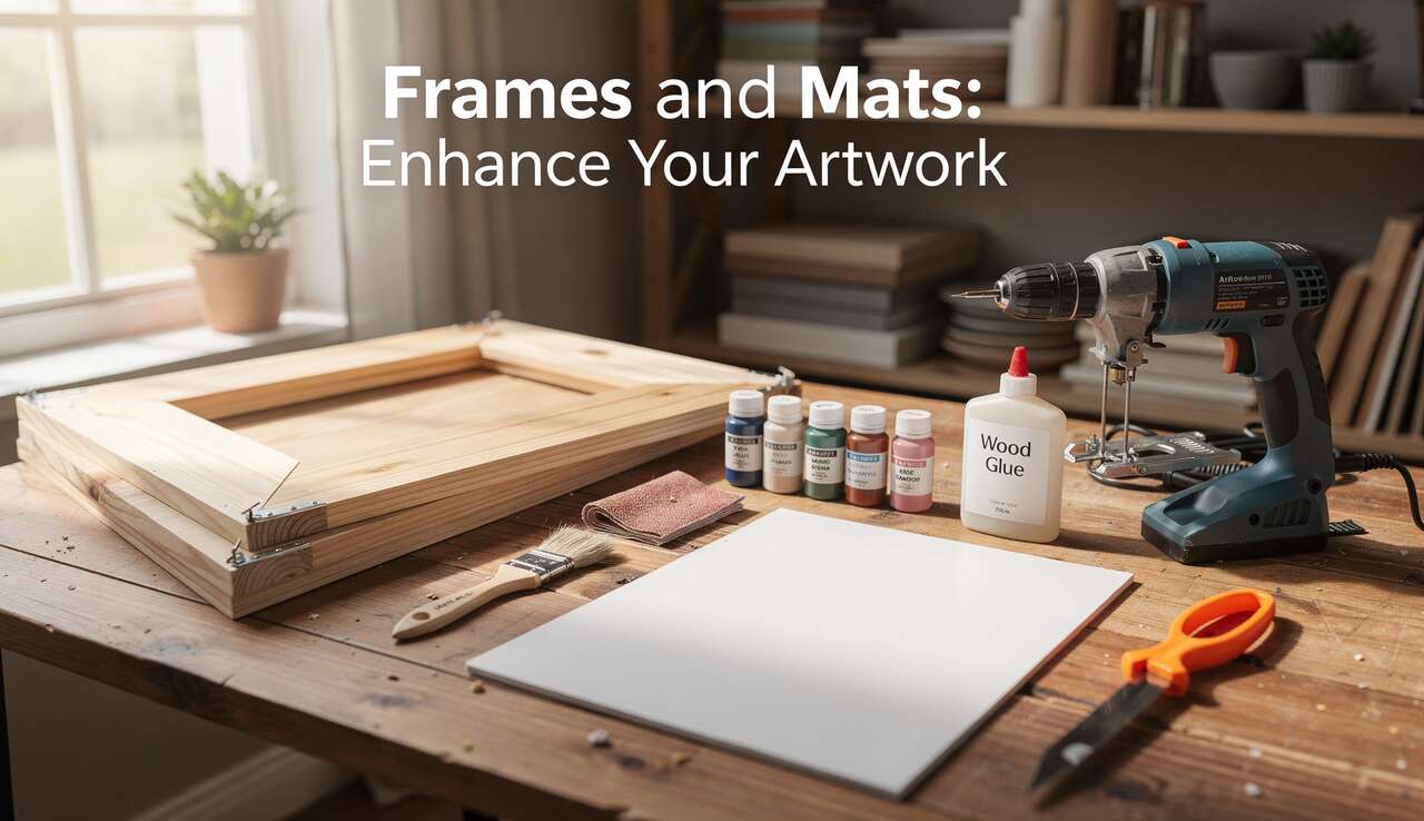 Cadres et Passe-Partout : sublimez vos Œuvres