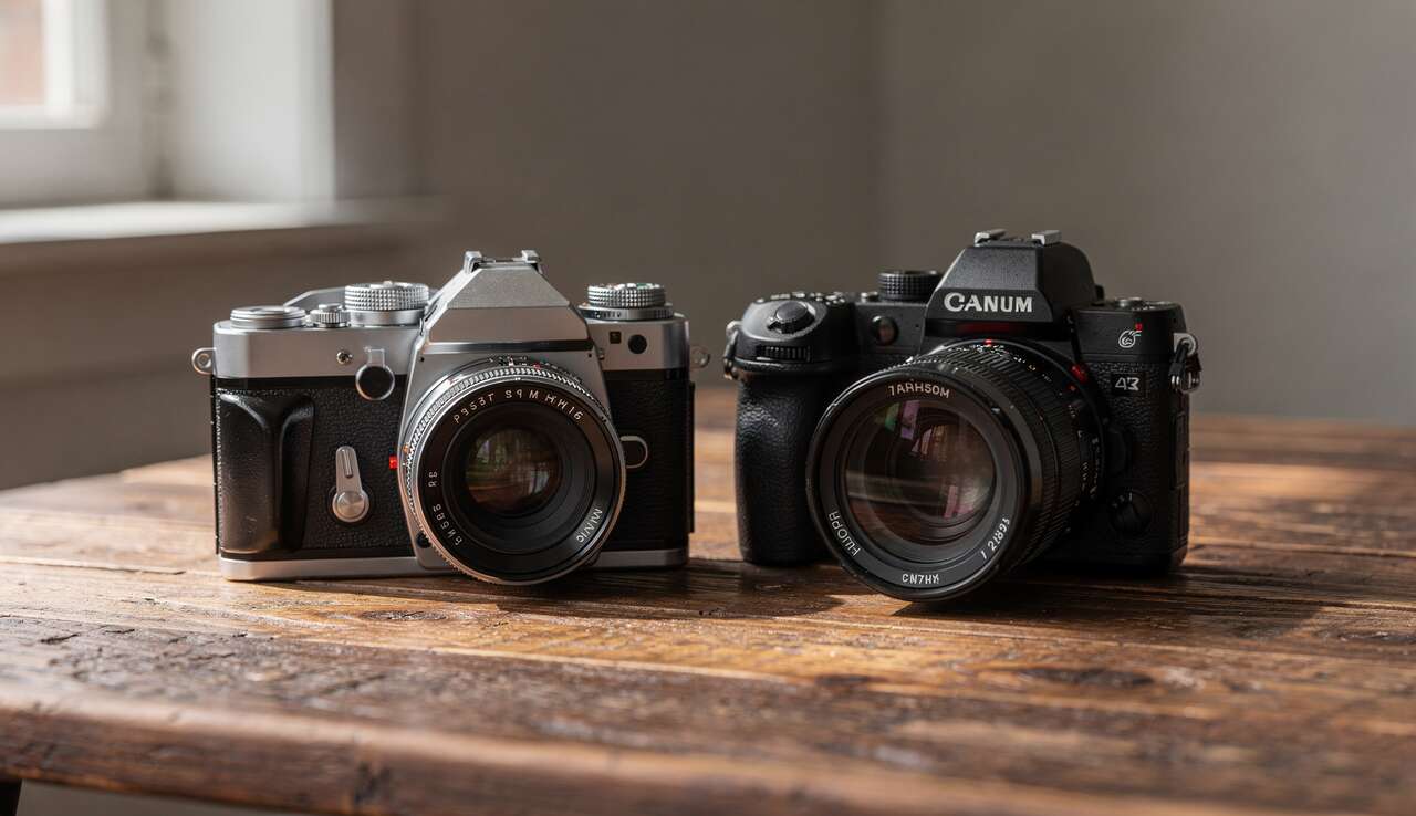 Différences entre photo argentique et numérique