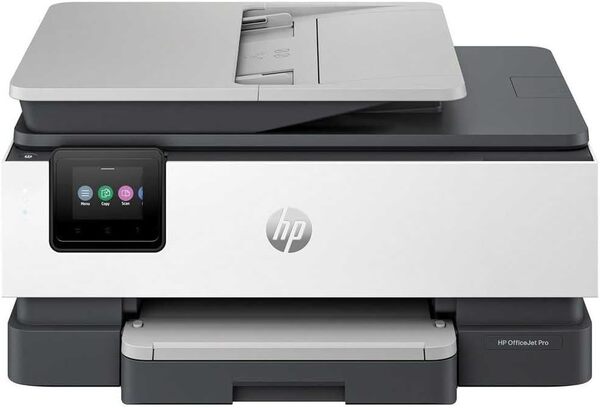HP OfficeJet Pro 8122e, 405U3B, Imprimante Multifonction à Jet d'encre A4 Couleur, Recto Verso Automatique, 20 ppm, Wi-FI, 3 Mois de Forfait Instant Ink Gratuit, Grise