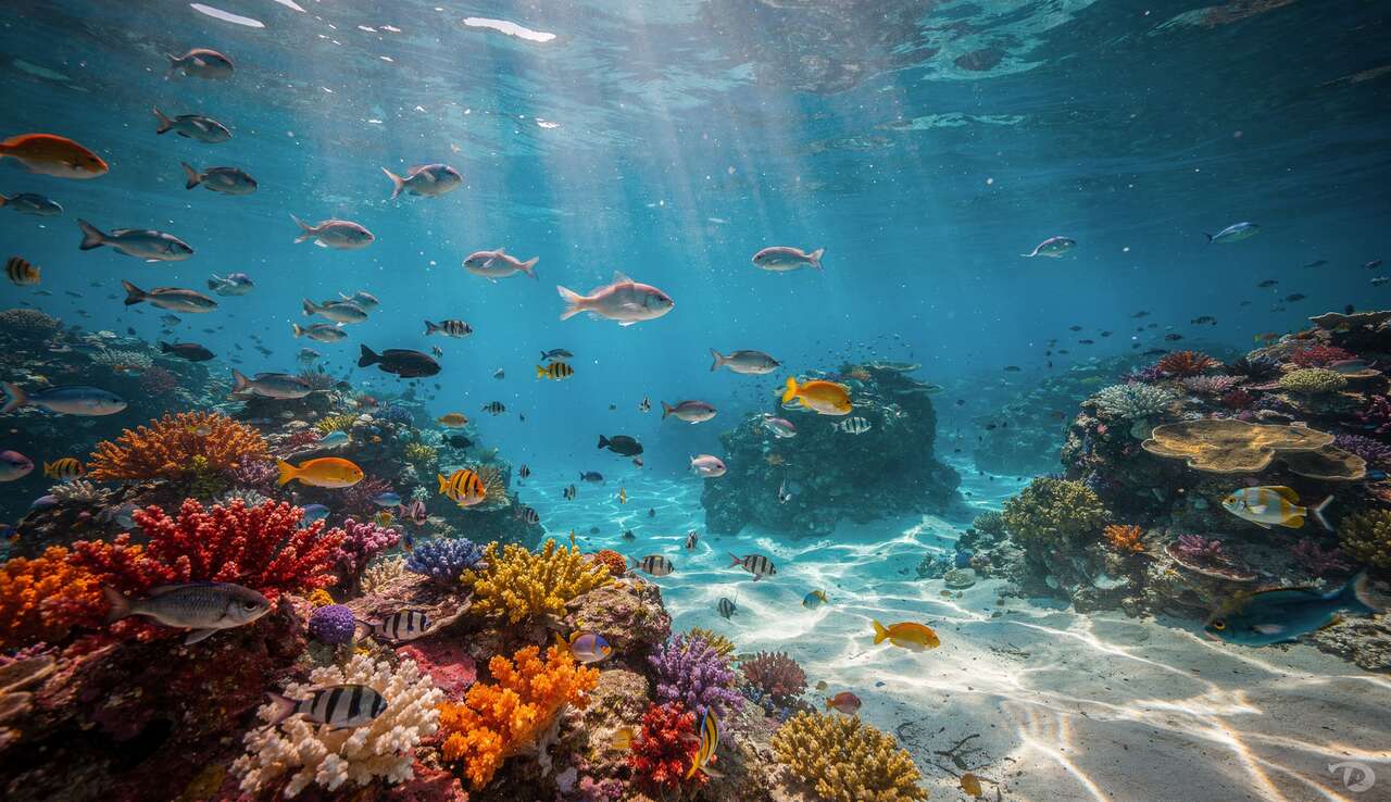 S'entra&icirc;ner &agrave; photographier diff&eacute;rentes esp&egrave;ces aquatiques