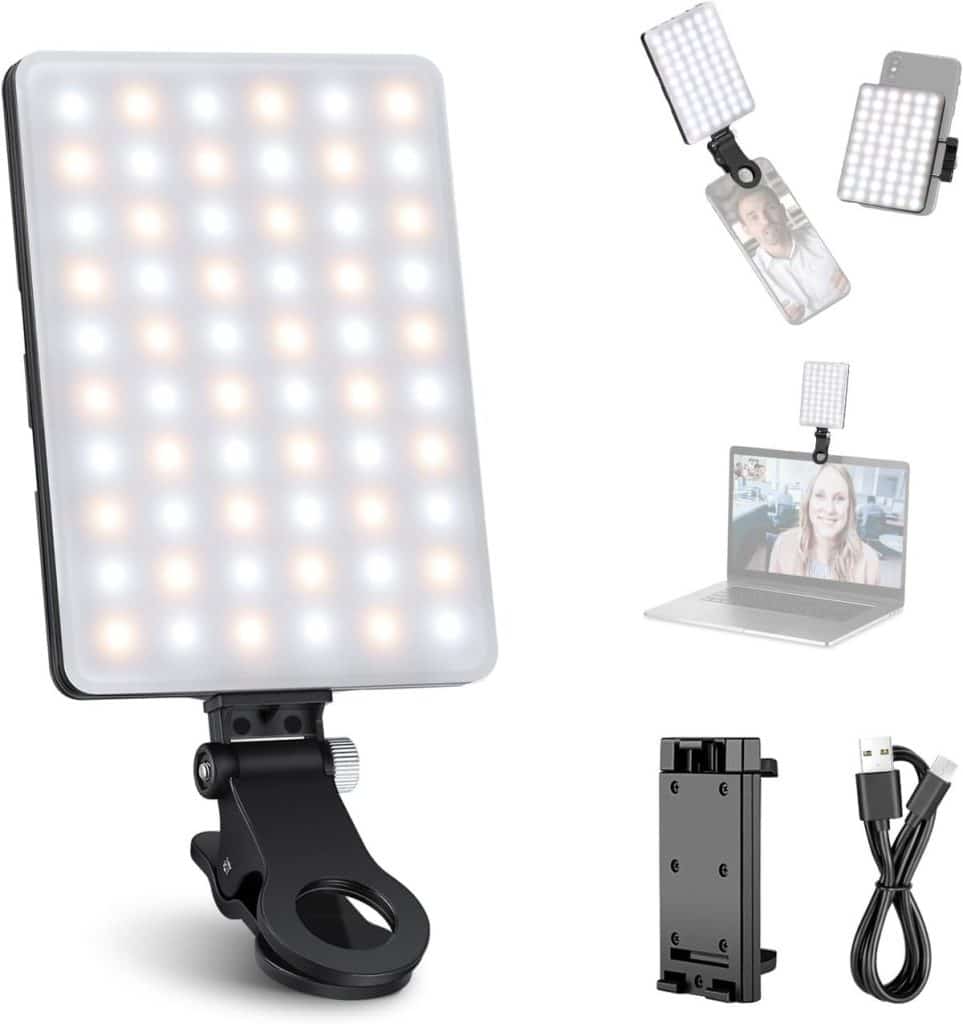 Test de la lampe selfie Neewer LED pour smartphone