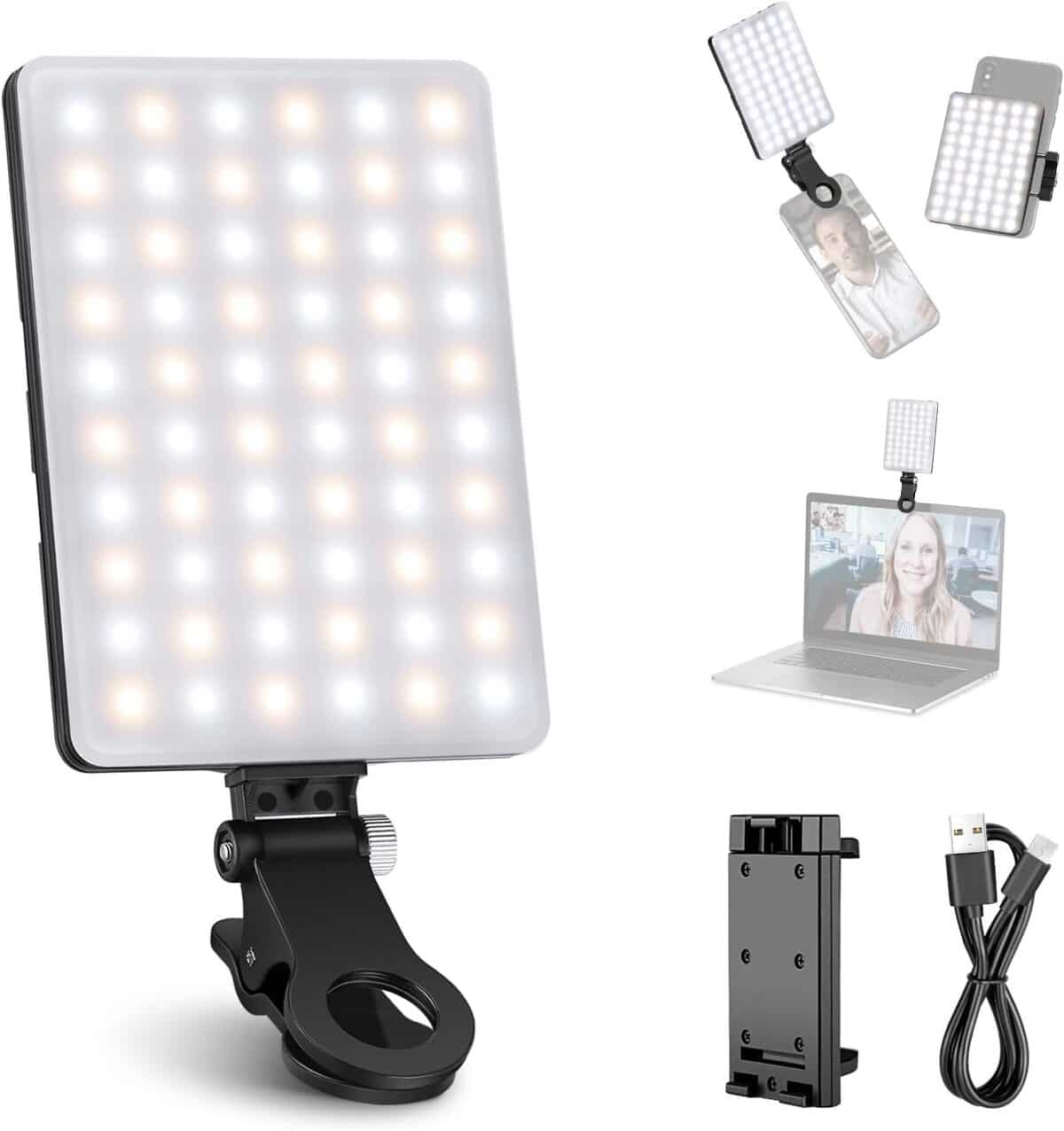 Test de la lampe selfie Neewer LED pour smartphone