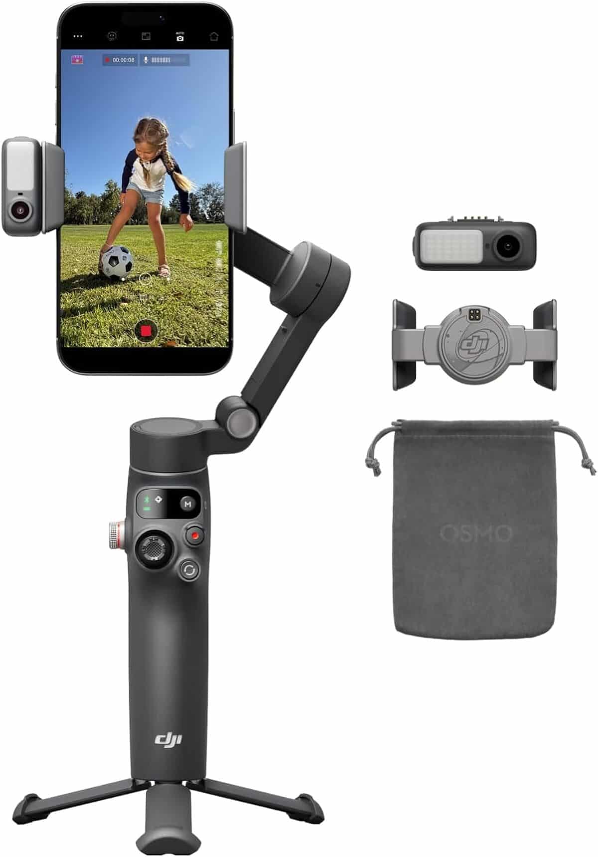 Test DJI Osmo Mobile 8 : nacelle stabilisatrice ultime pour smartphone
