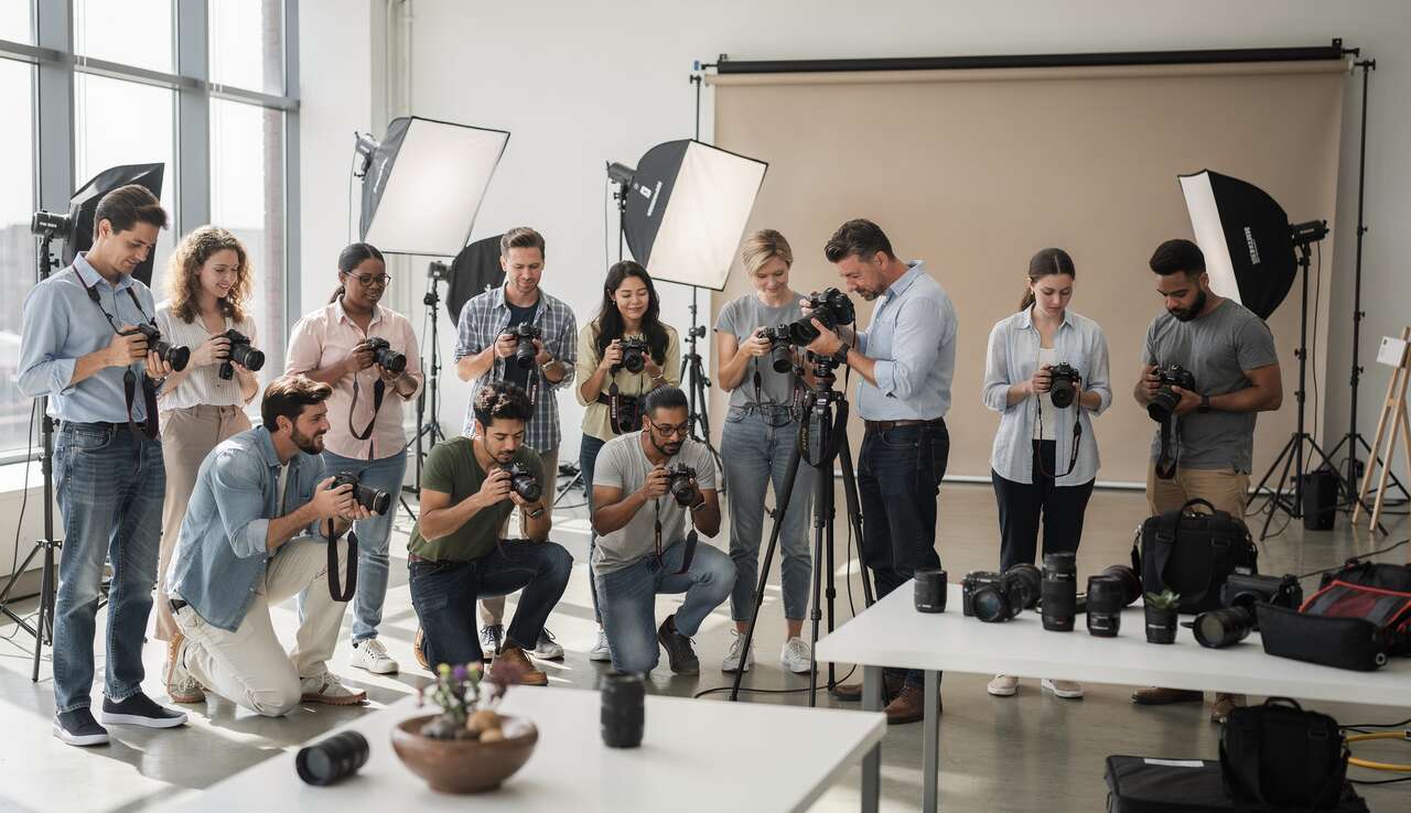 Présentation des photos des élèves du cours "Devenez un photographe accompli