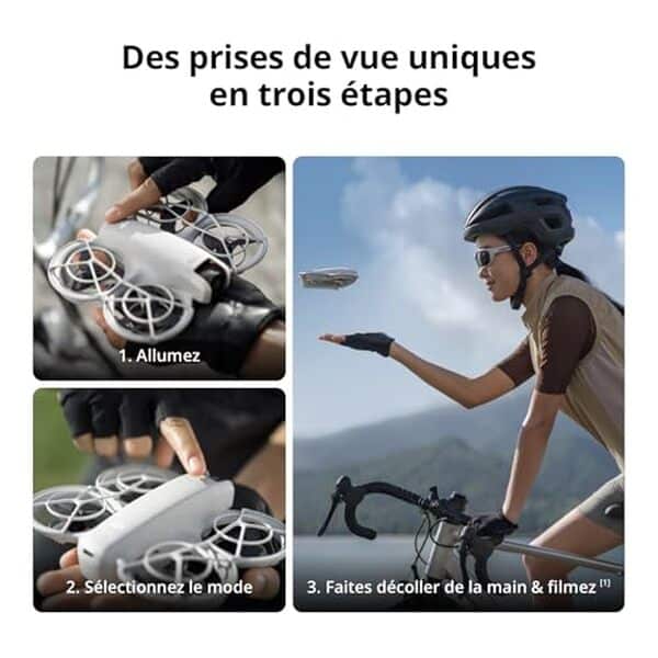 Découvrez le DJI Neo, un drone innovant offrant une caméra 4K compacte et un suivi intelligent. Explorez ses caractéristiques et performances dans notre test détaillé.