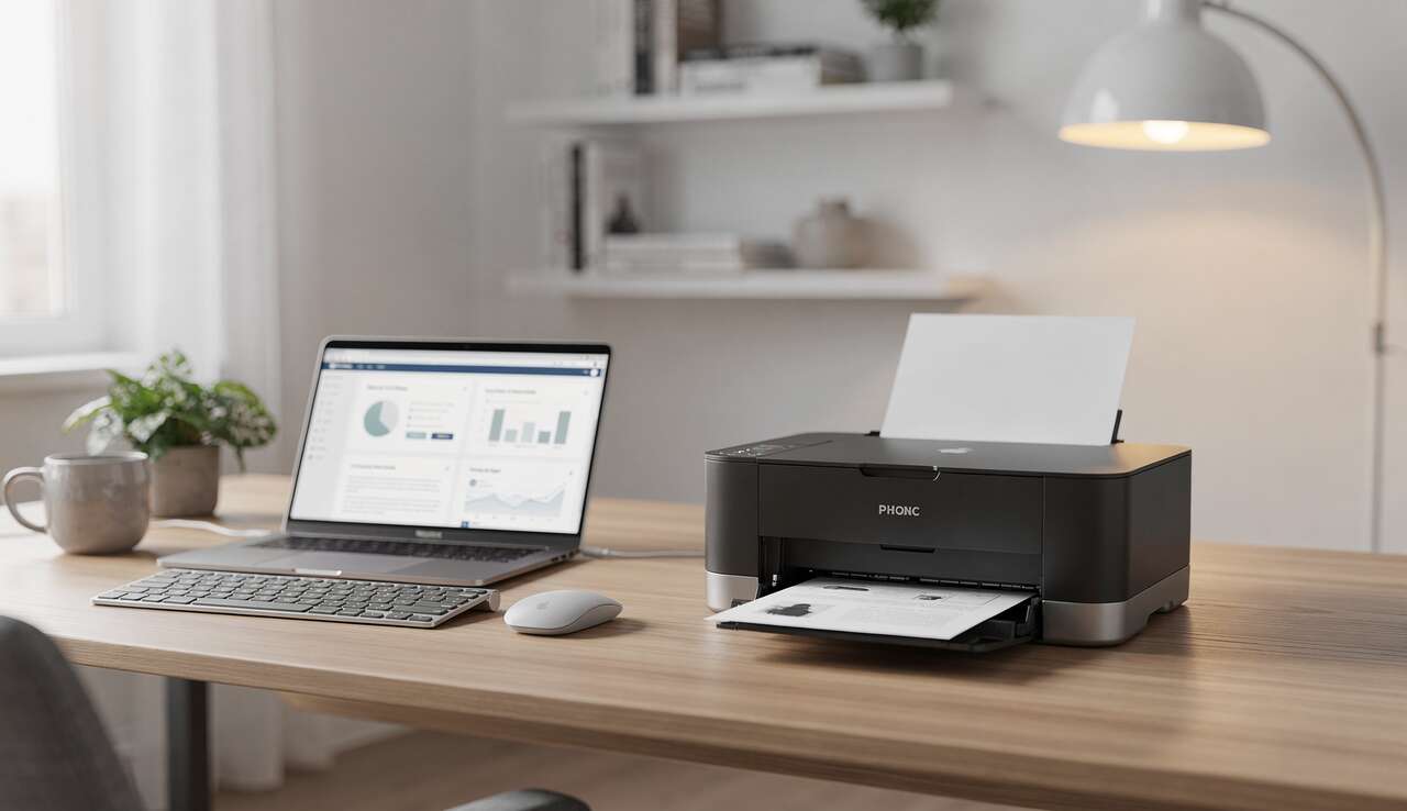 Connexion de l'imprimante &agrave; l'ordinateur