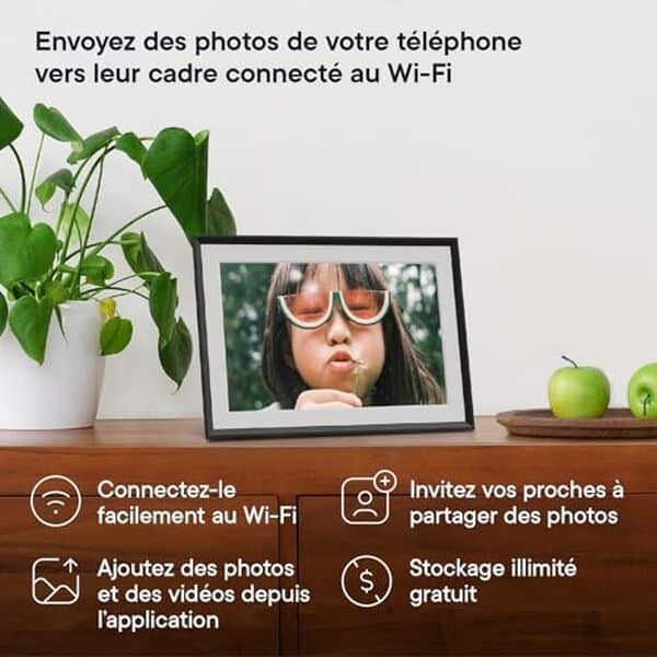 Découvrez notre test du cadre photo numérique Aura Carver Mat Wi-Fi 10, 1 pouces : installation facile et partage instantané de vos souvenirs.