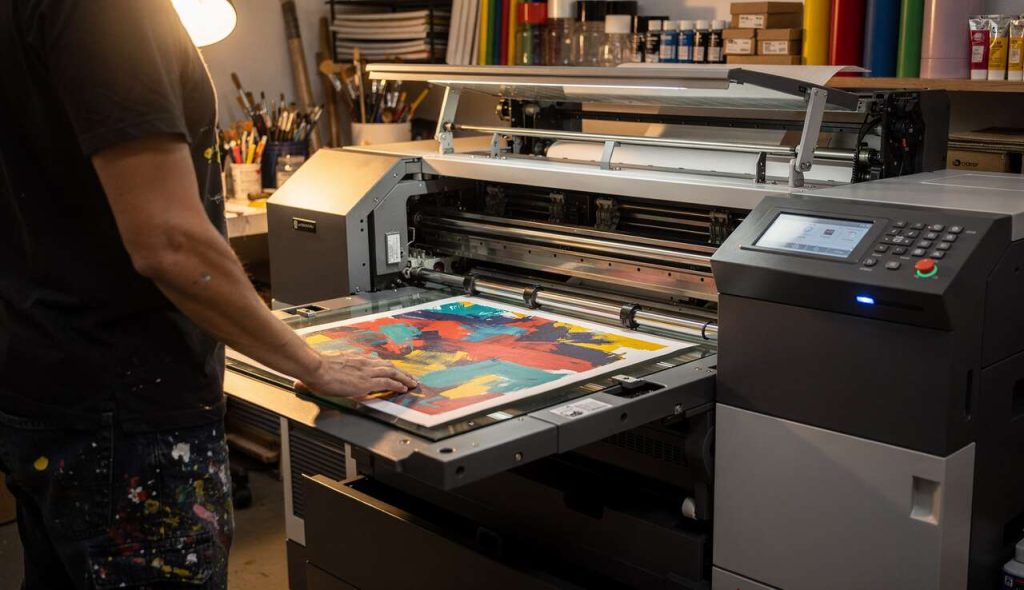 Photocopieurs : stimuler la créativité artistique inattendue