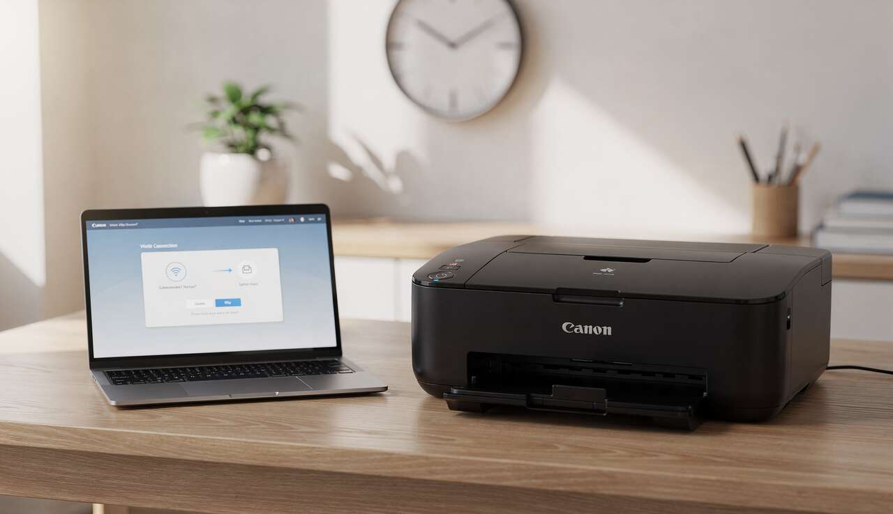Comment connecter une imprimante Canon en wifi ?