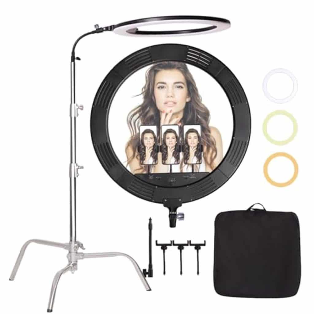 Test de la grande lumière LED GSKAIWEN 25 pouces 75 W