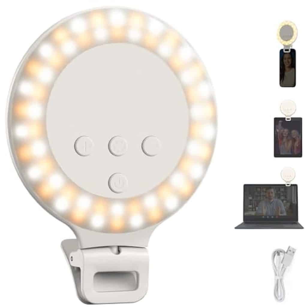 Test du NEEWER NR5 : anneau lumineux pour selfies et vidéos