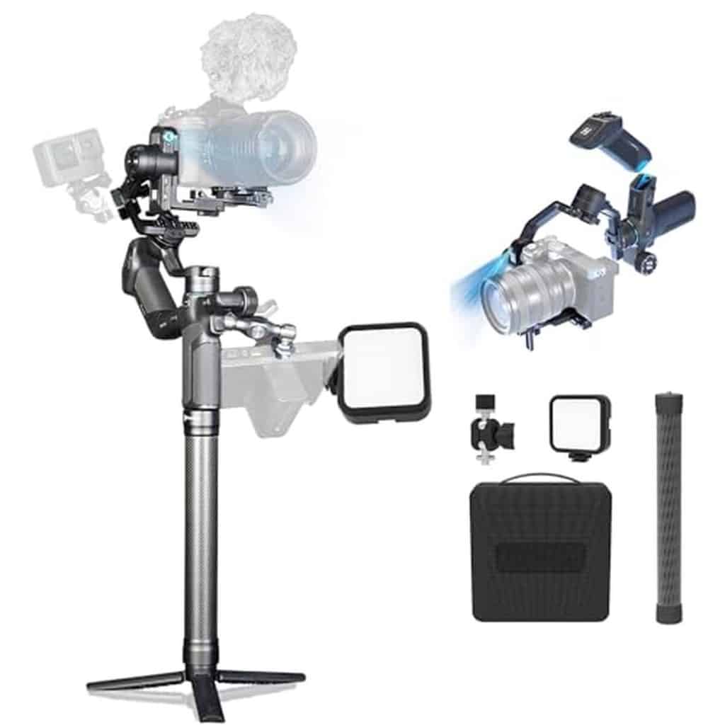 Test du stabilisateur Feiyutech SCORP Mini 3 Pro : polyvalence et innovation