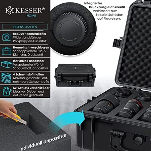 Découvrez notre test complet de la valise Kesser L pour appareil photo : un équipement essentiel qui allie robustesse, fonctionnalité et style pour transporter votre matériel en toute sécurité.