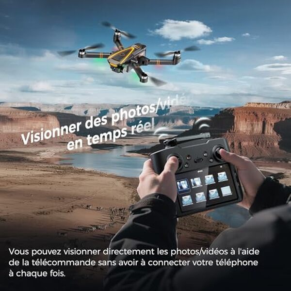 Découvrez le drone H11 avec GPS et caméra 4K : performance, qualité d'image et compacité au rendez-vous pour les amateurs de pilotage et de prises de vue aériennes.