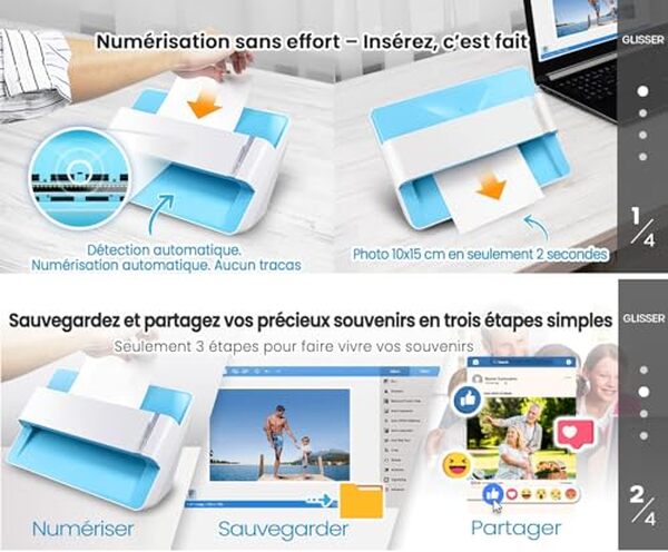 Découvrez notre analyse complète du scanner photo Plustek ePhoto Z300 : performances exceptionnelles, design élégant et fonctionnalité pratique pour numériser vos souvenirs en un clin d'œil.
