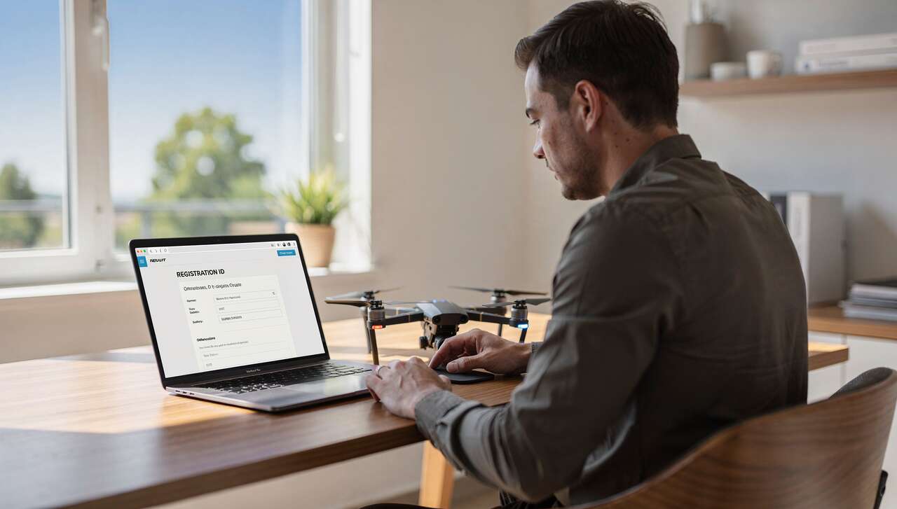 Pourquoi l'identifiant de signalement est-il important pour les drones ?