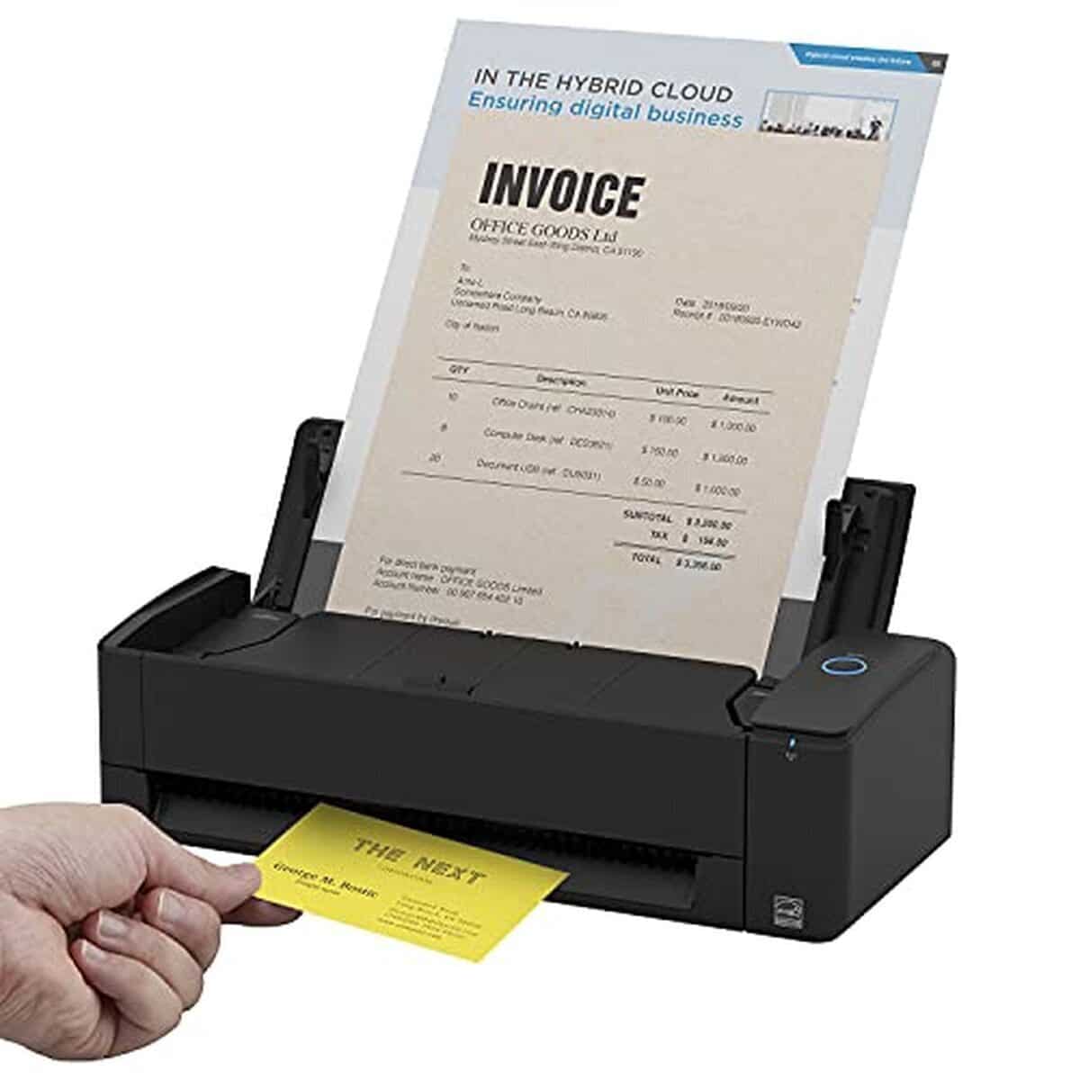 Test du ScanSnap iX1300 : scanner automatique compact et performant