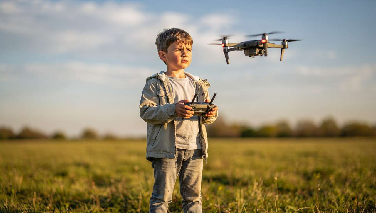 Cas sp&eacute;cifiques : piloter un drone en tant qu'enfant