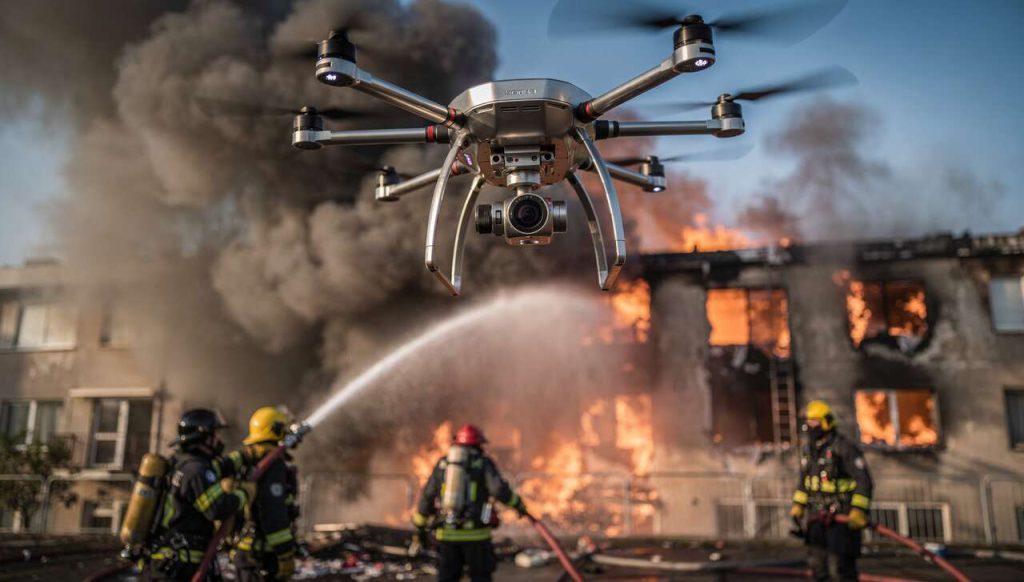 Drones : alliés des pompiers pour les interventions de secours