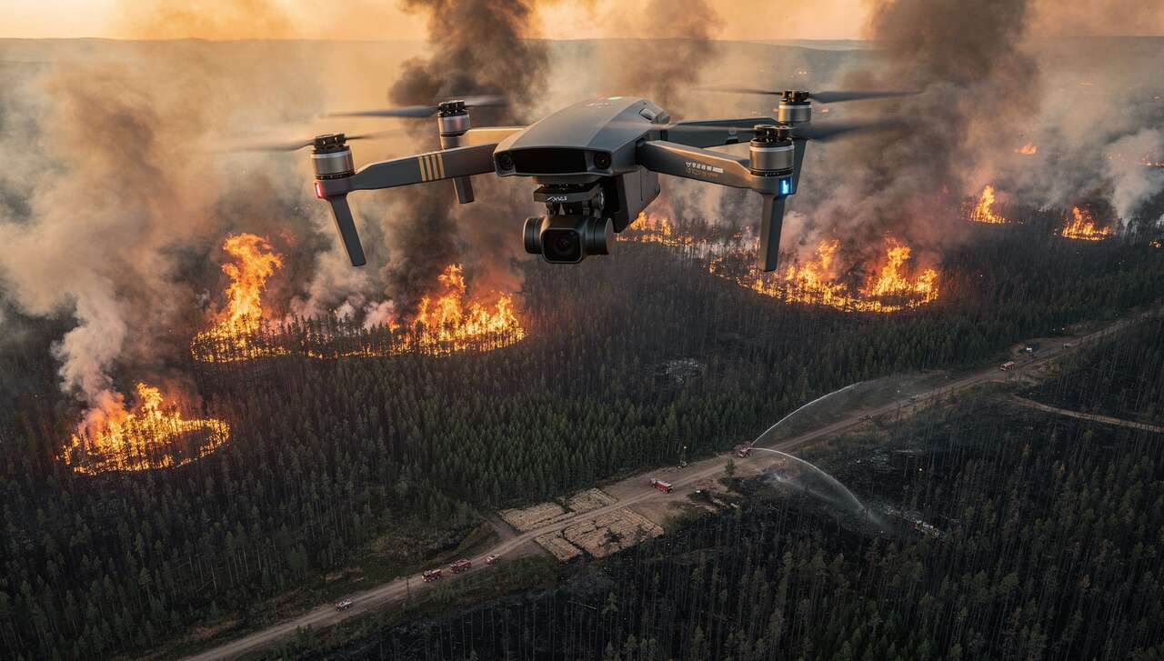 Soutien technologique en feux de for&ecirc;ts