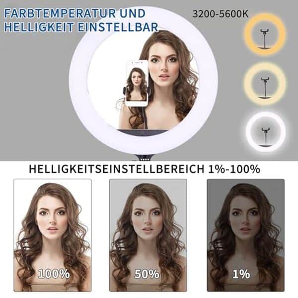 Explorez notre analyse détaillée du puissant anneau lumineux LED bicolore de 18 pouces et 38 W : un allié idéal pour des photos et vidéos de qualité professionnelle.