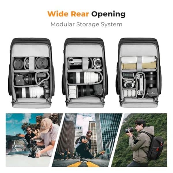 Découvrez notre test complet du sac à dos K&F CONCEPT pour appareil photo : grande capacité, protection pluie et confort exceptionnel pour vos sorties photo.
