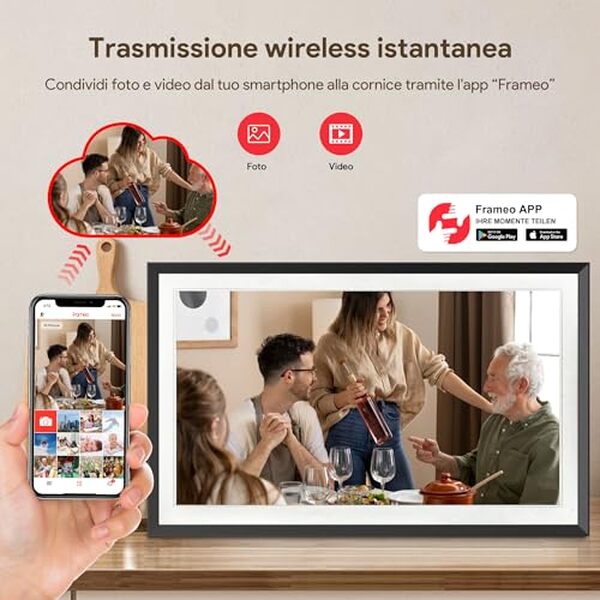 Découvrez notre test complet du cadre photo numérique WiFi avec son écran de 15, 6 pouces et 32 Go de mémoire. Un atout pour vos souvenirs  !