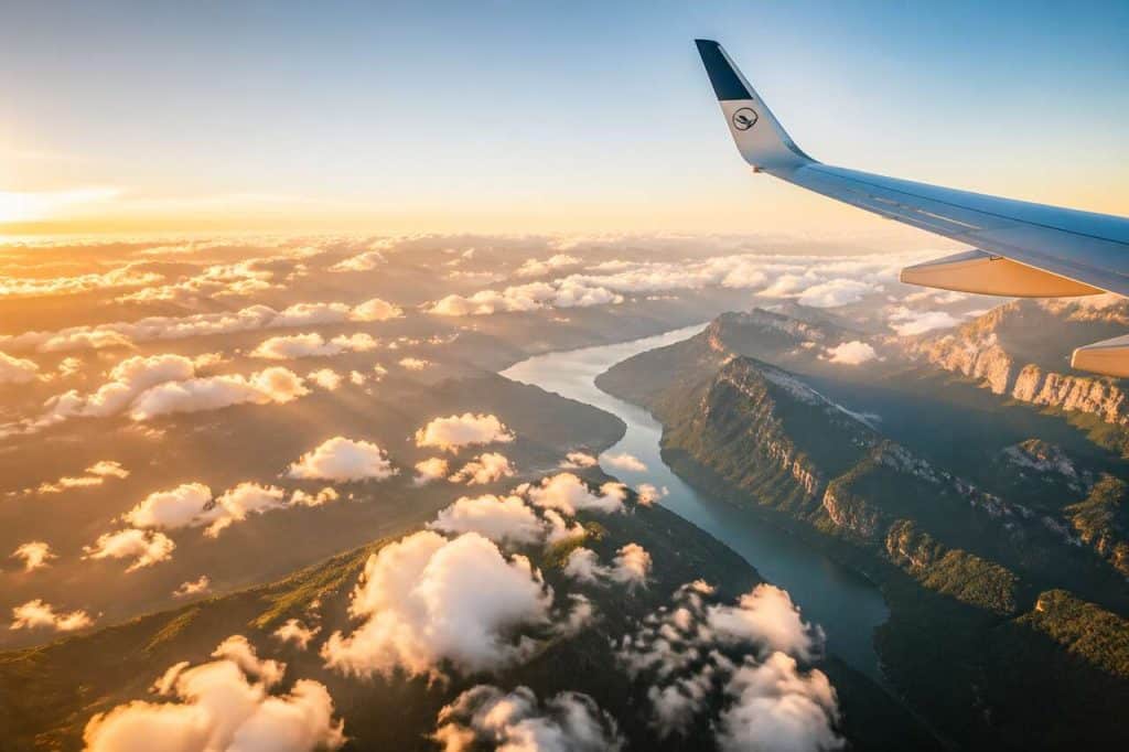 Photographier depuis un avion : astuces et conseils