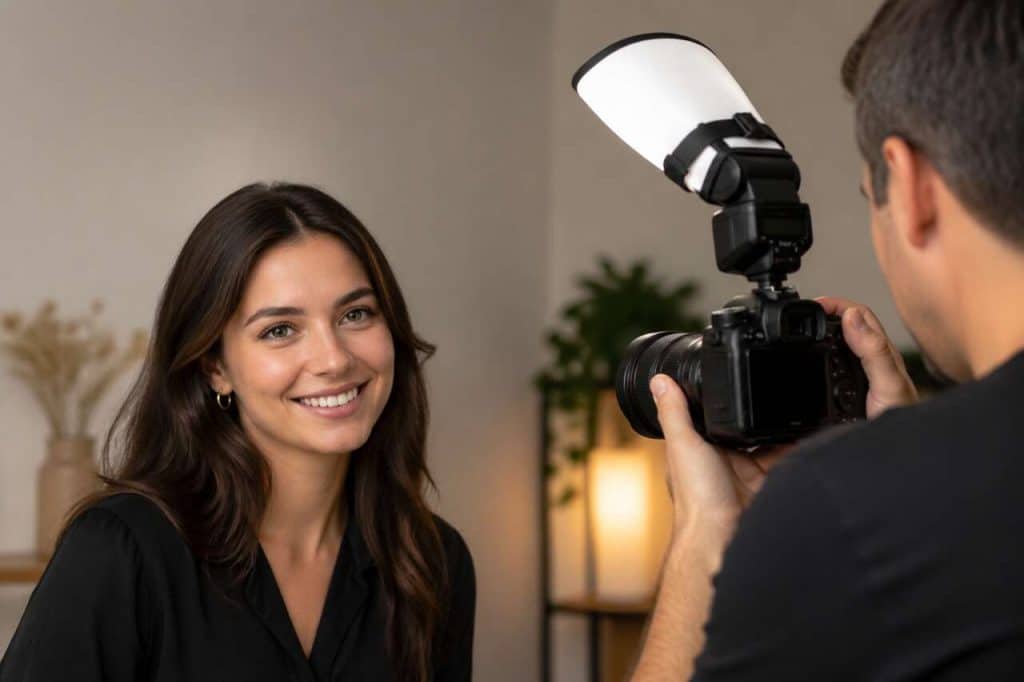 Diffuseur et réflecteur pour flash intégré : solution simple et économique