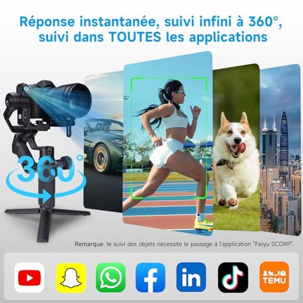 Découvrez notre analyse complète du Feiyu SCORP Mini 3 axes, un stabilisateur révolutionnaire avec technologie de suivi IA pour des prises de vue professionnelles