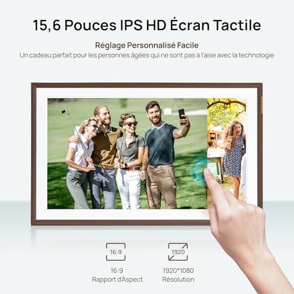 Découvrez notre test du cadre numérique Arzopa d15 : écran tactile FHD, expérience visuelle immersive et stockage illimité pour vos besoins numériques.