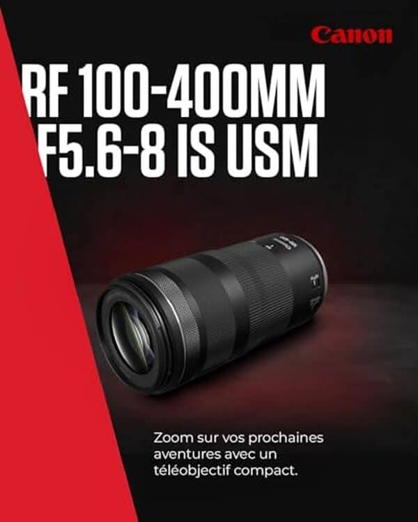 Découvrez le test complet de l'objectif Canon Rf 100-400mm F5.6-8 Is Usm, idéal pour la photographie sportive et animalière. Performances, qualité d'image et polyvalence au rendez-vous.