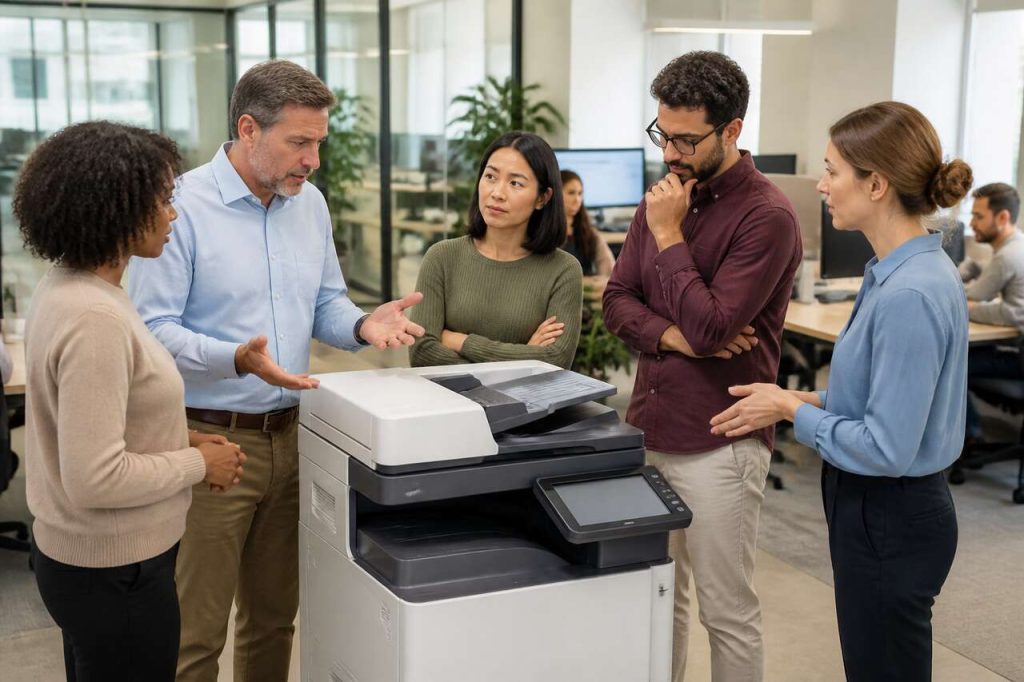 Comment gérer les conflits autour du photocopieur ?