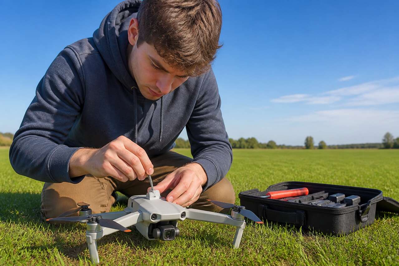 Calibrer et entretenir son drone