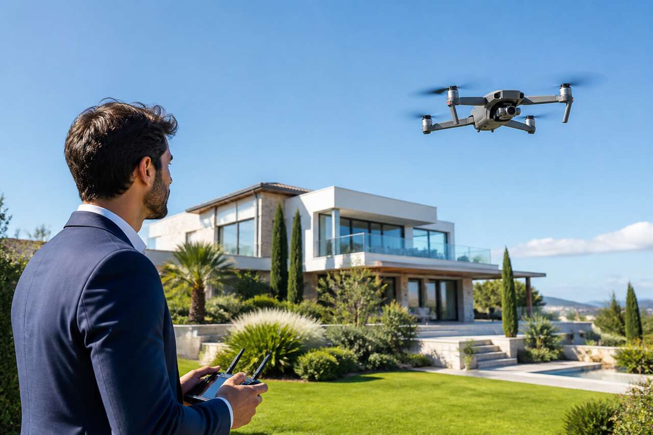 Les drones : un atout pour les agents immobiliers ?