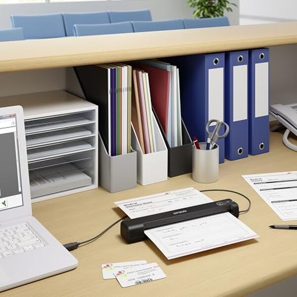 Découvrez notre test complet du scanner portable Epson Workforce ES-50 : performance de numérisation, portabilité et efficacité pour les professionnels en déplacement.