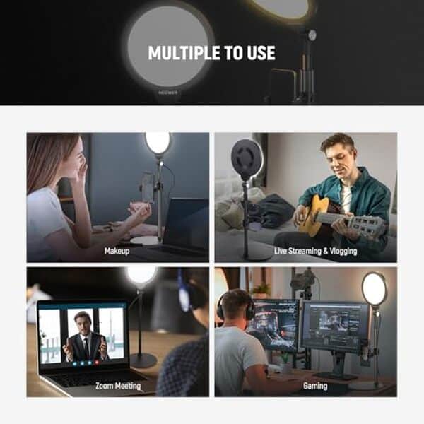 Découvrez notre test détaillé des anneaux lumineux Neewer Basics 7 pouces 10W : performances, avantages et inconvénients pour vos productions vidéo et photo.