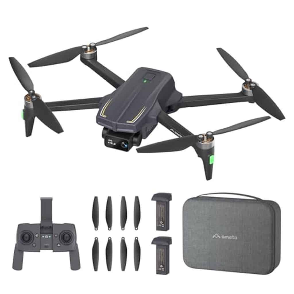 Test : ameta drone S20 Pro avec caméra 4K, gPS et retour automatique
