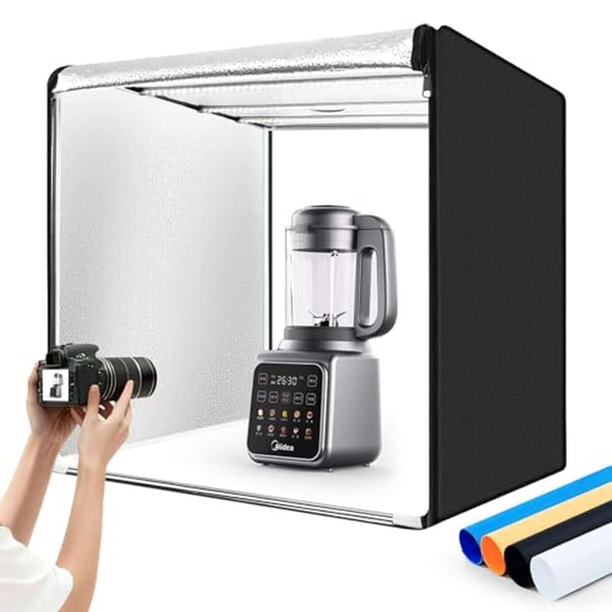 Test de la boîte à lumière Zkeezm 100 LED 81, 3 cm