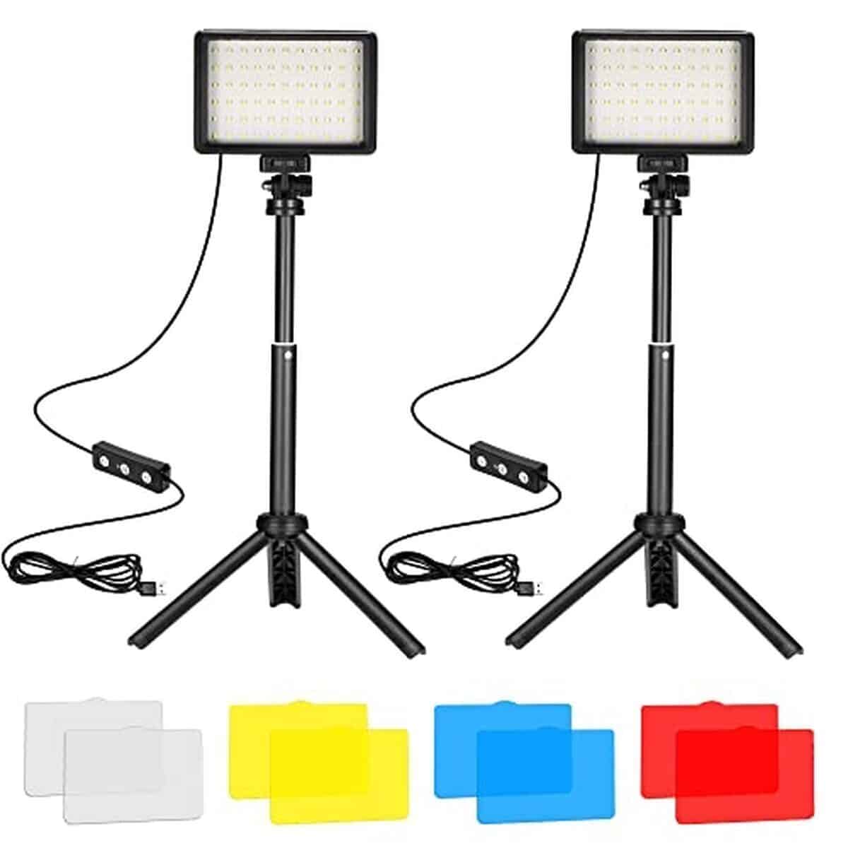 Test des lampes vidéo LED Ci-Fotto : polyvalence pour photographie et streaming