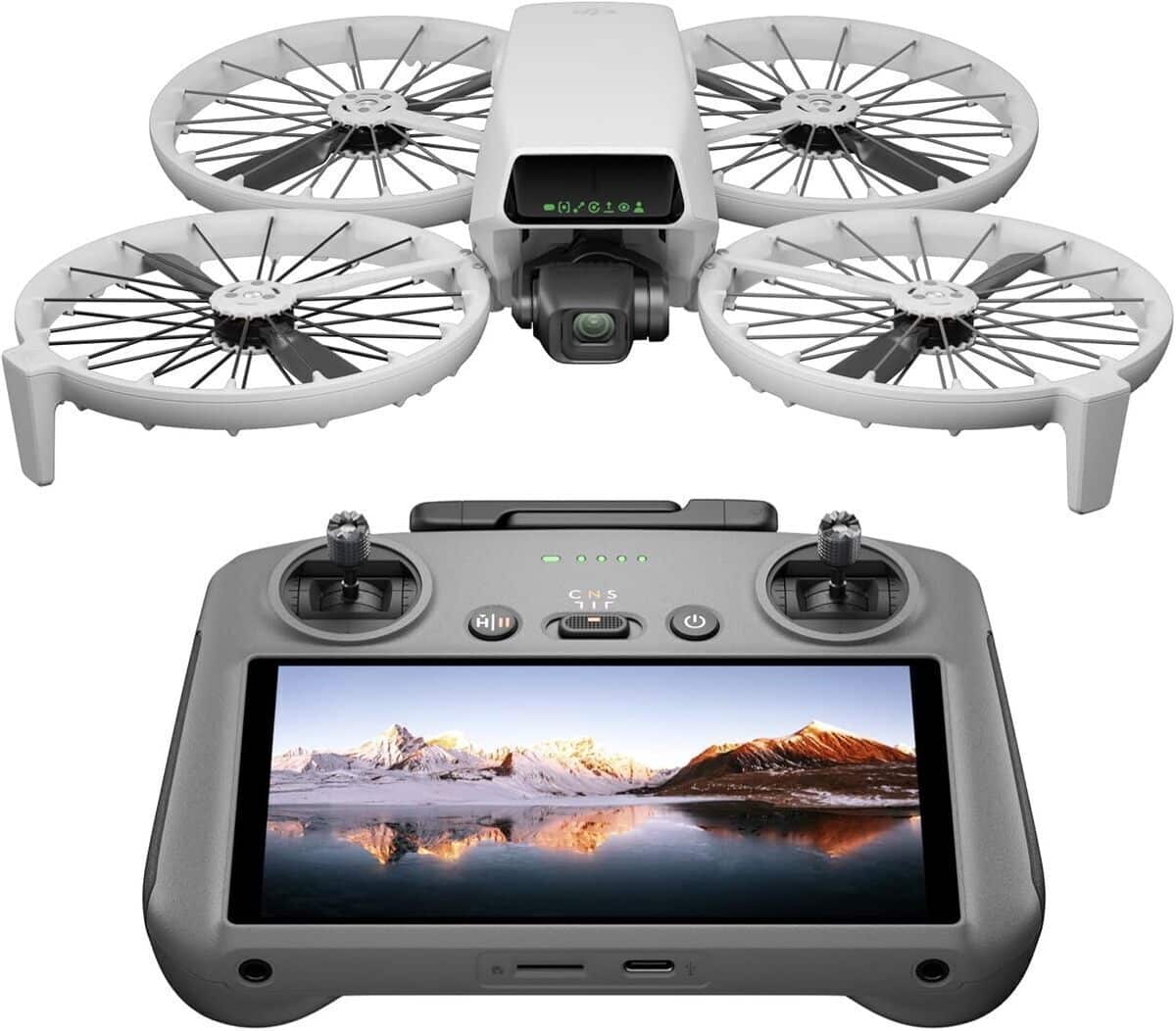 Test du drone DJI Flip : radiocommande RC 2 et caméra 4K performante