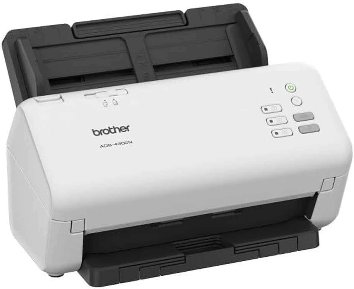 Test du scanner Brother ADS-4300N : rapidité et efficacité