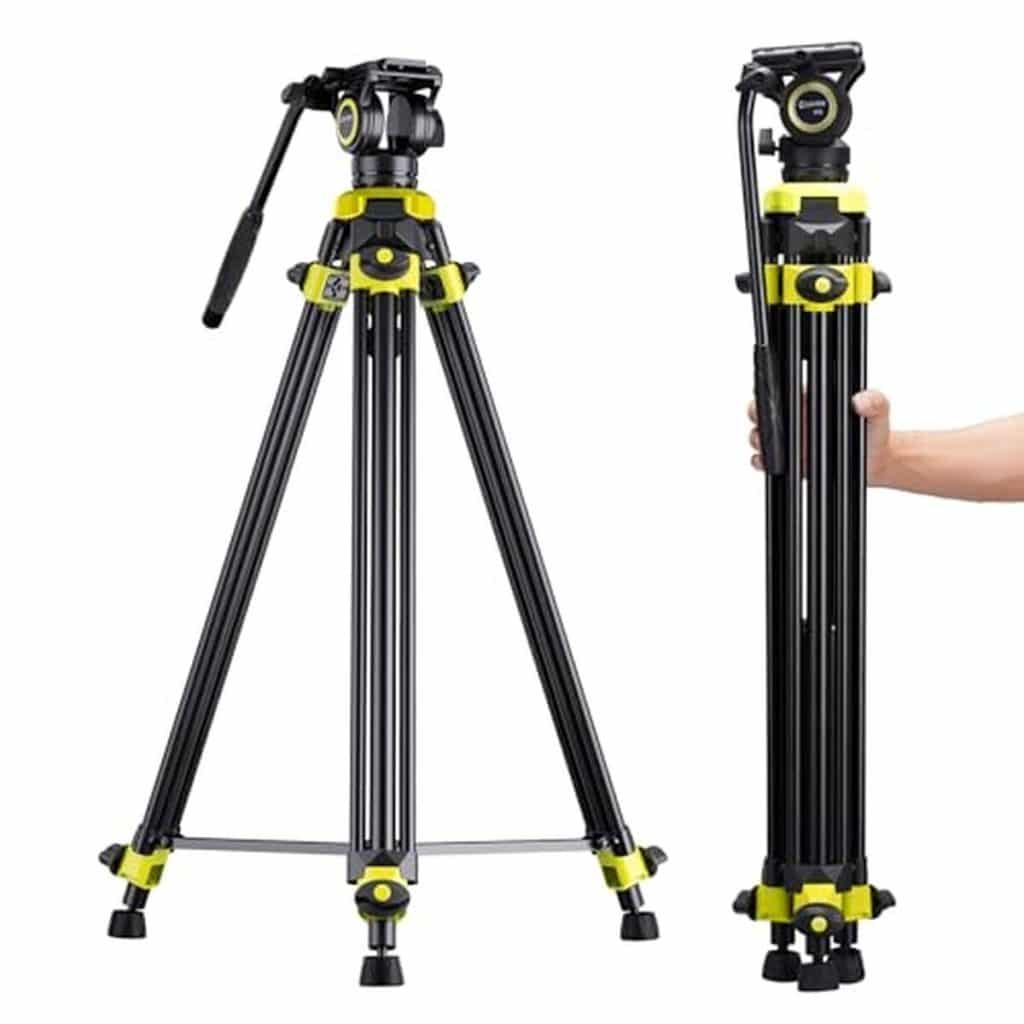 Test : trépied vidéo Cayer BV01, léger et pratique