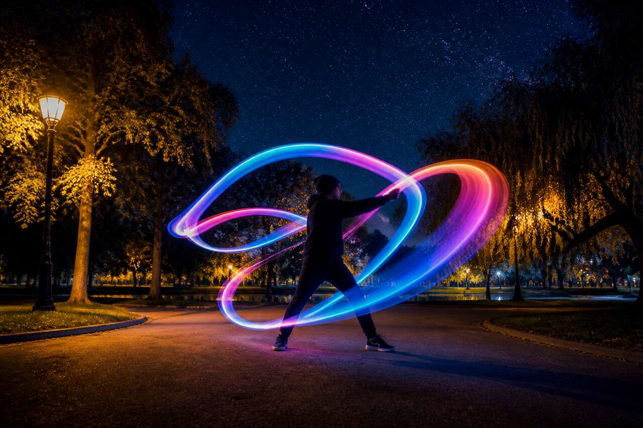 Introduction au light painting Introduction au light painting