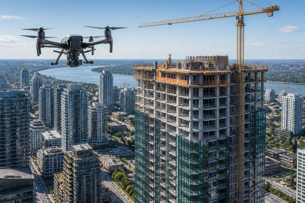 L'intérêt croissant des drones dans le secteur immobilier L'intérêt croissant des drones dans le secteur immobilier