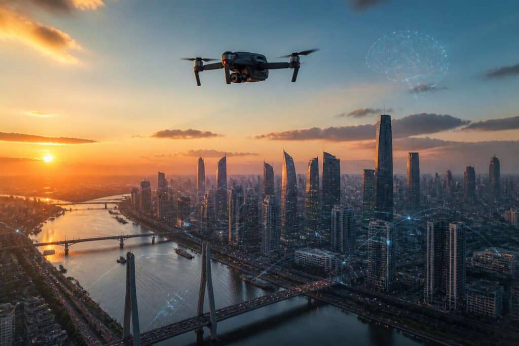Drones et IA : comment l'intelligence artificielle révolutionne le pilotage