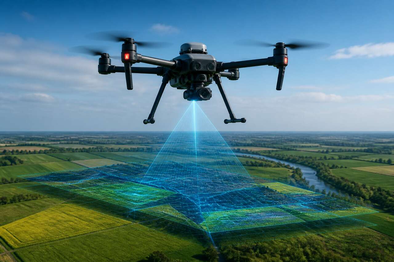 Comment un drone &laquo; voit &raquo; et d&eacute;cide: capteurs, donn&eacute;es et mod&egrave;les