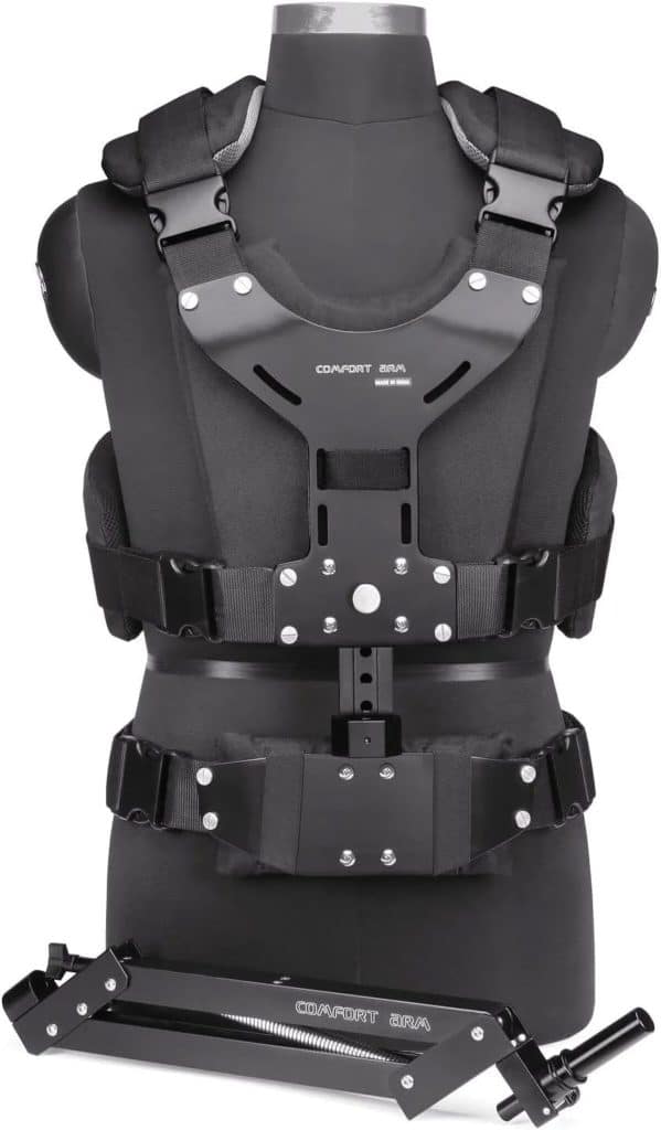 Test du bras et gilet FLYCAM Comfort pour appareils photo stabilisés